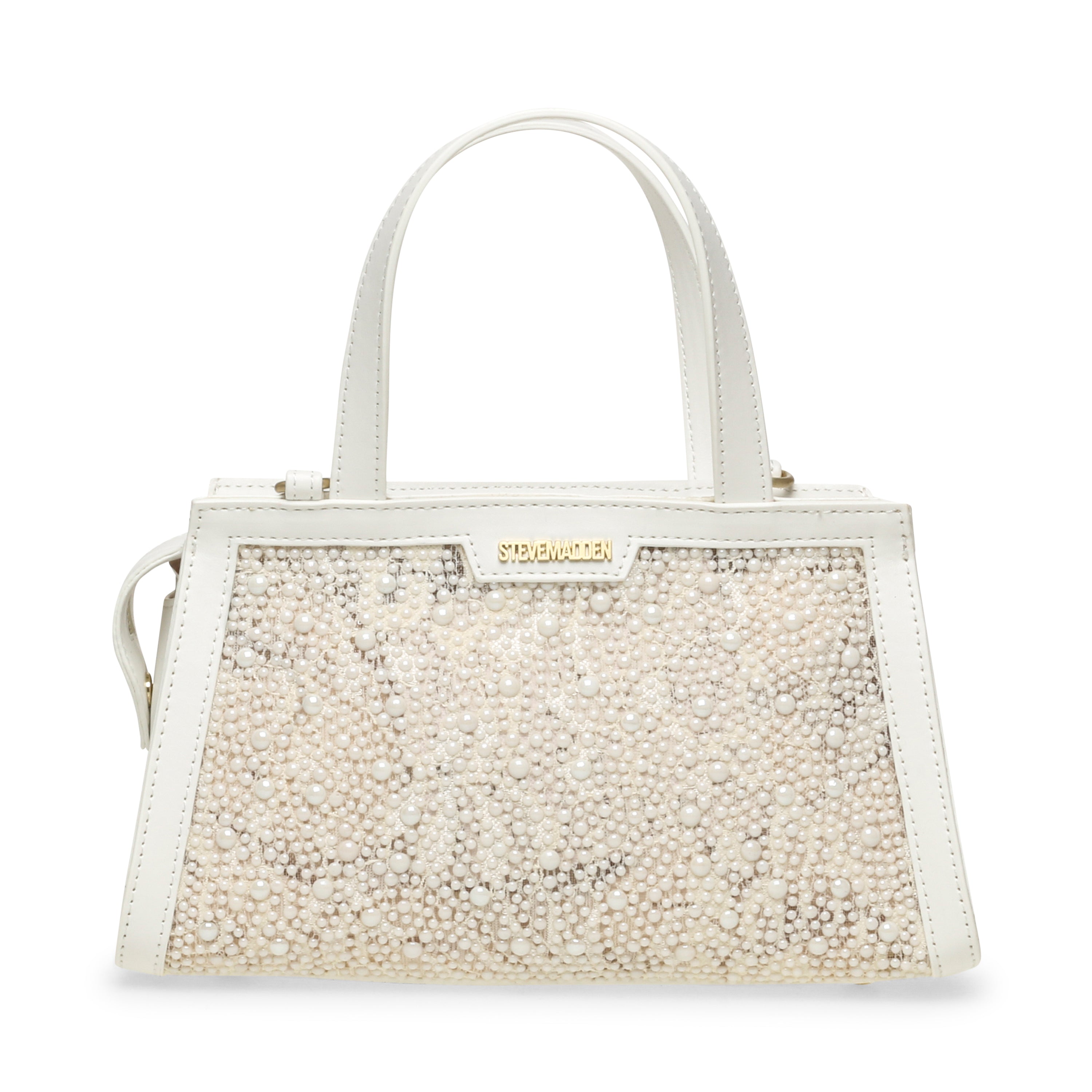 Steve Madden Bengagep sac à main blanc doré