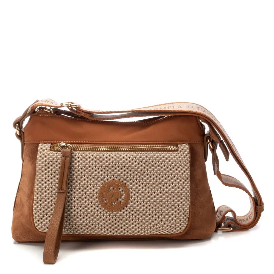 Carmela 18614802 Sac Bandoulière Femme Textile Camel