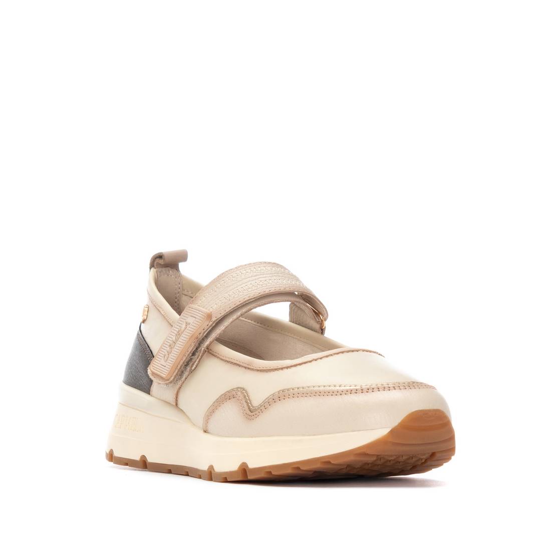 Carmela 16251502 ballerine femme beige cuir véritable
