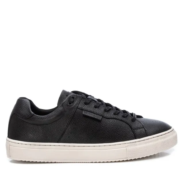 Carmela 16087203 baskets homme noir cuir lacets
