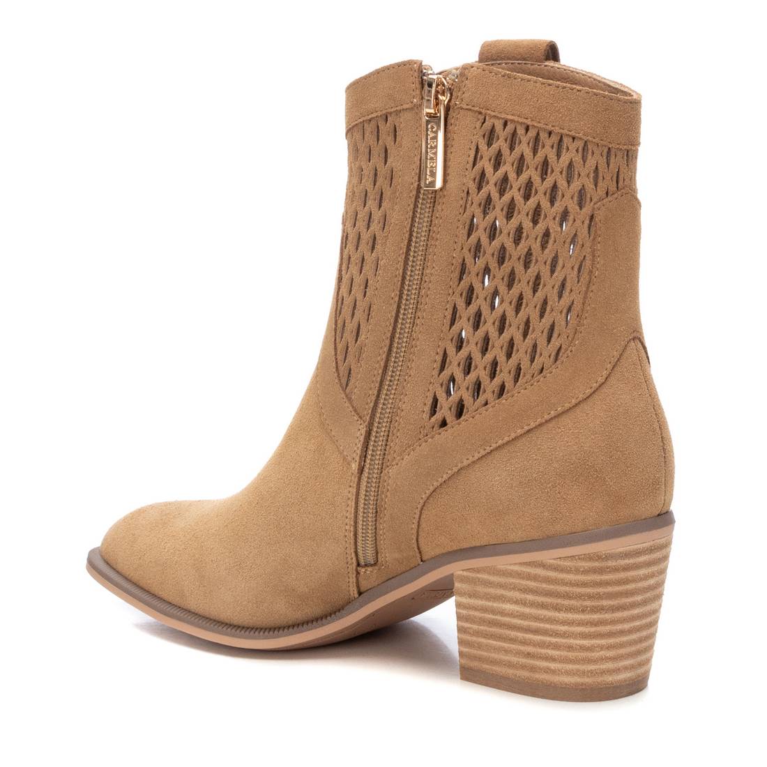 Carmela 16152103 bottines femme marron cowboy serrage