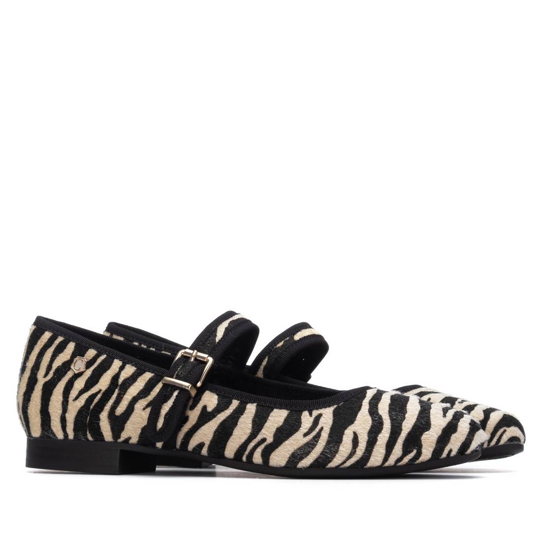 Carmela 16256106 ballerines imprimé zèbre boucle