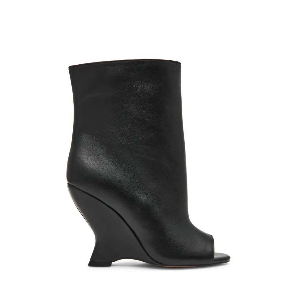 Steve Madden Rylix bottine cuir noir talon 10 cm