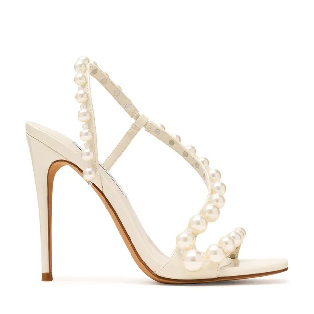 Steve Madden Nylie Sandal sandales blanches talon 10 cm