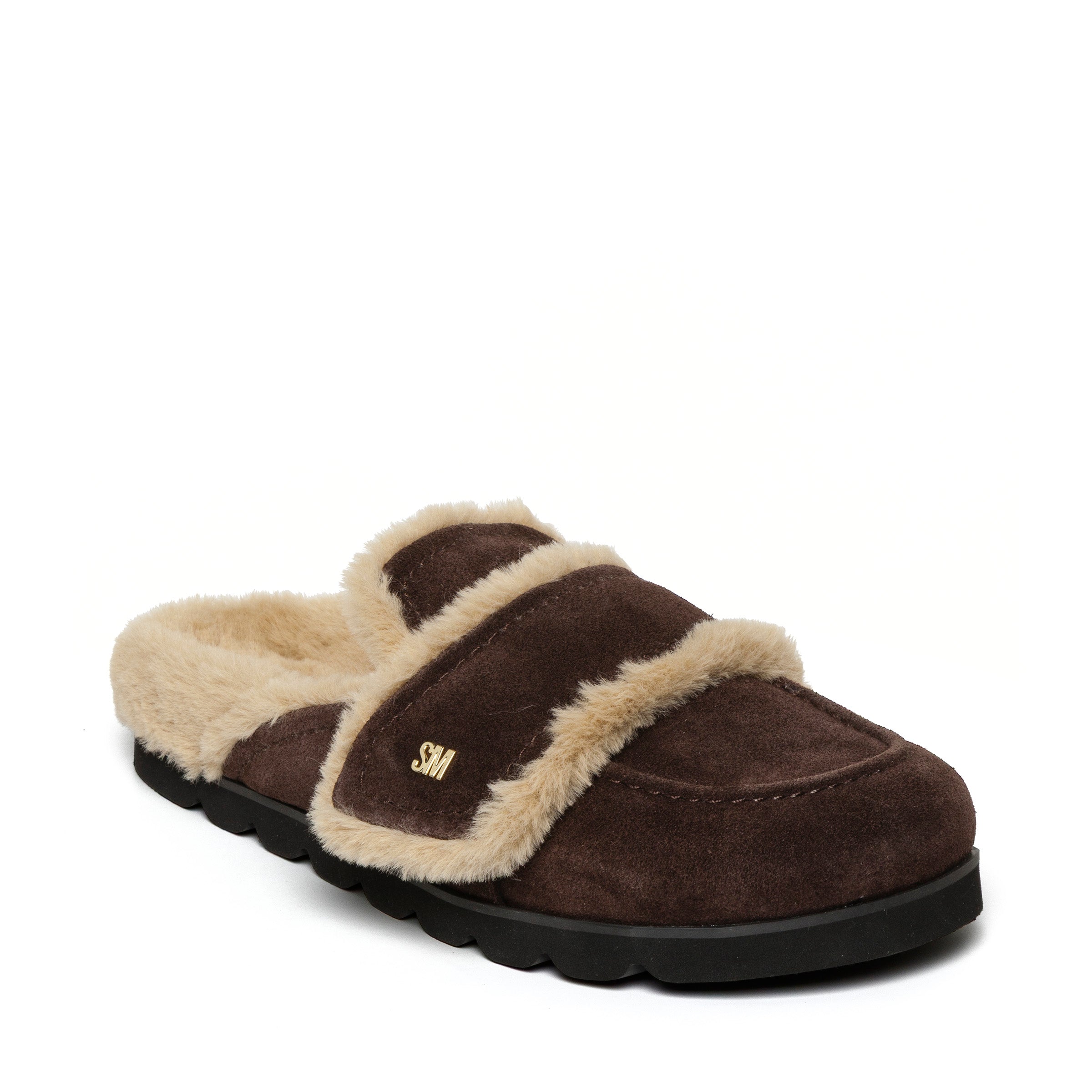 Steve Madden Bomb-SM mules daim marron