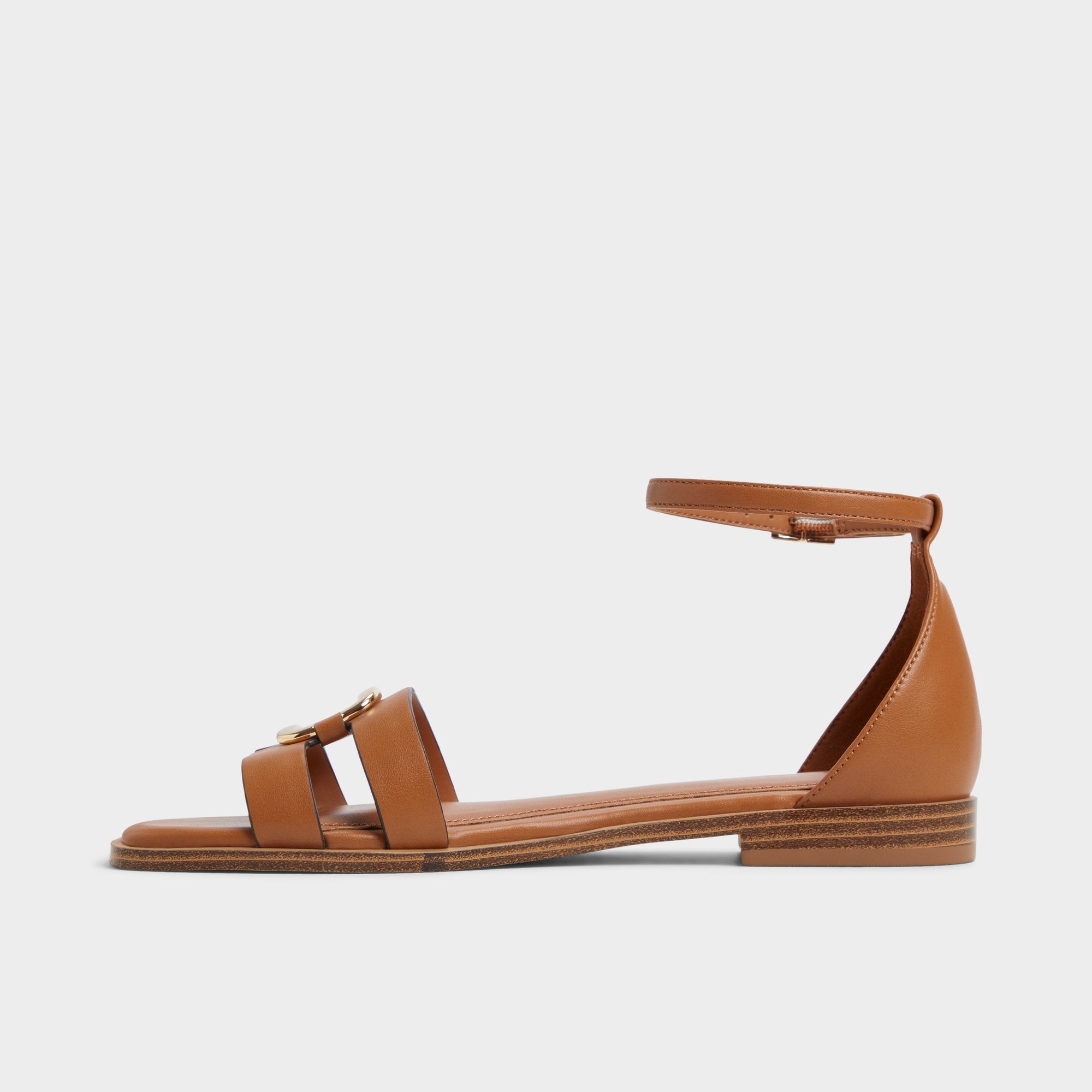Aldo Vok sandales plates marron bride casual