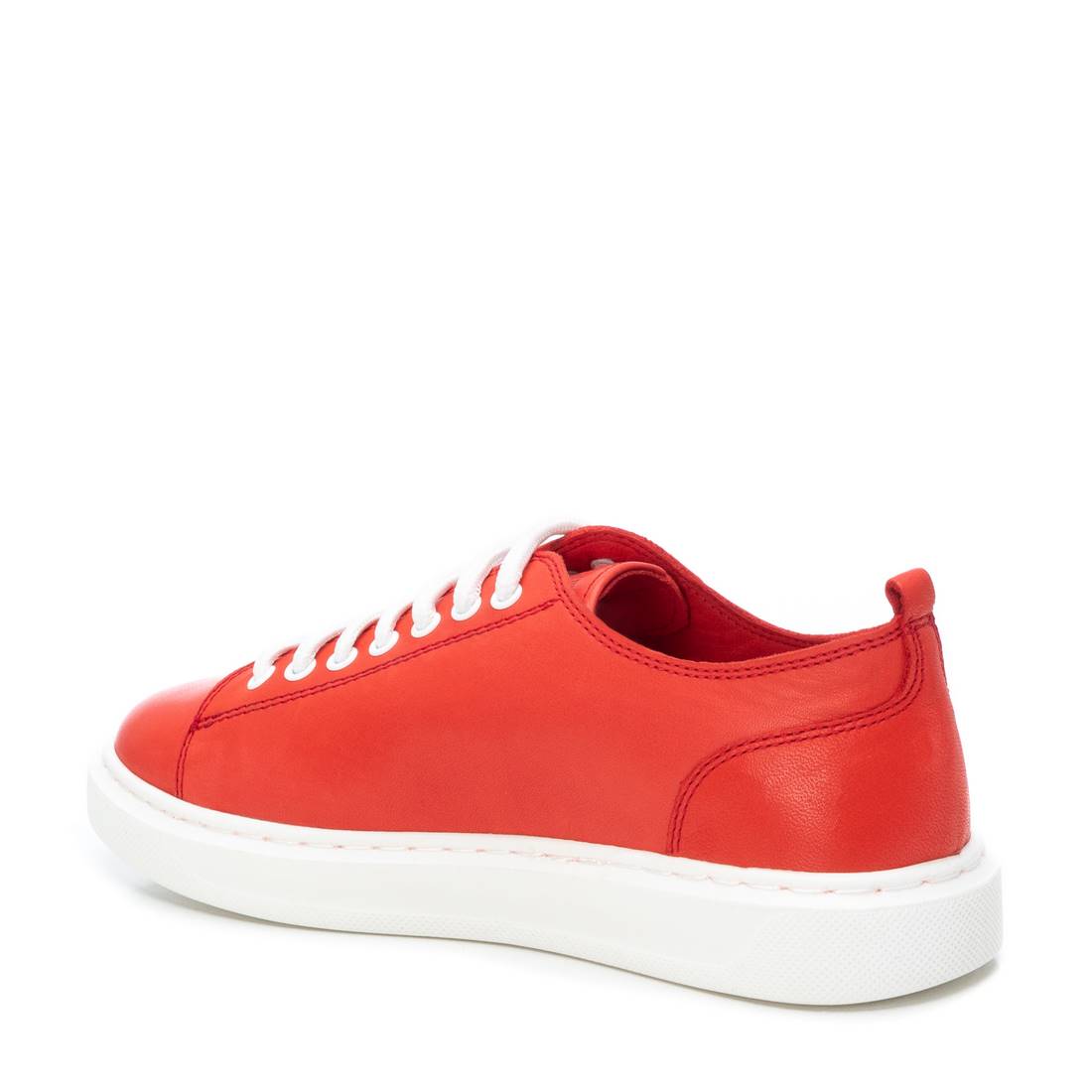 Carmela 16043606 baskets cuir rouge lacets