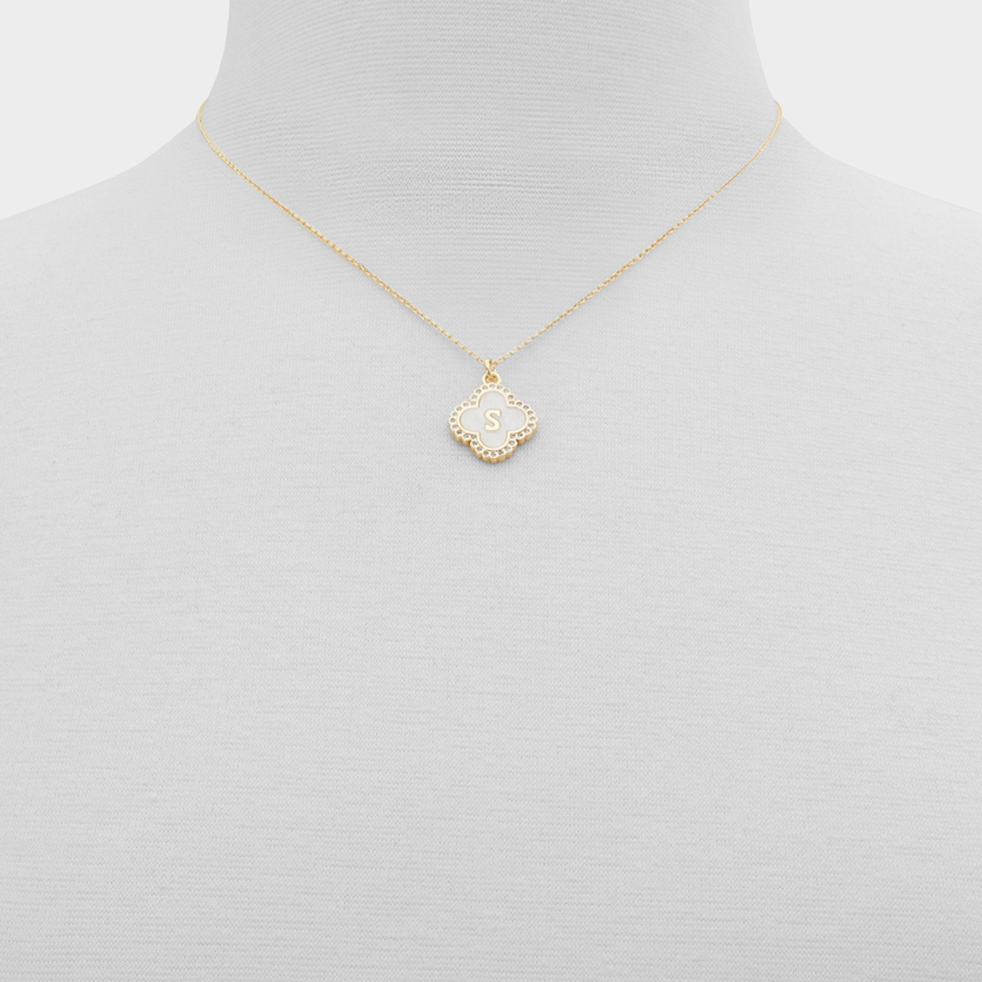 ALDO Broisa collier pendentif fleur zircon