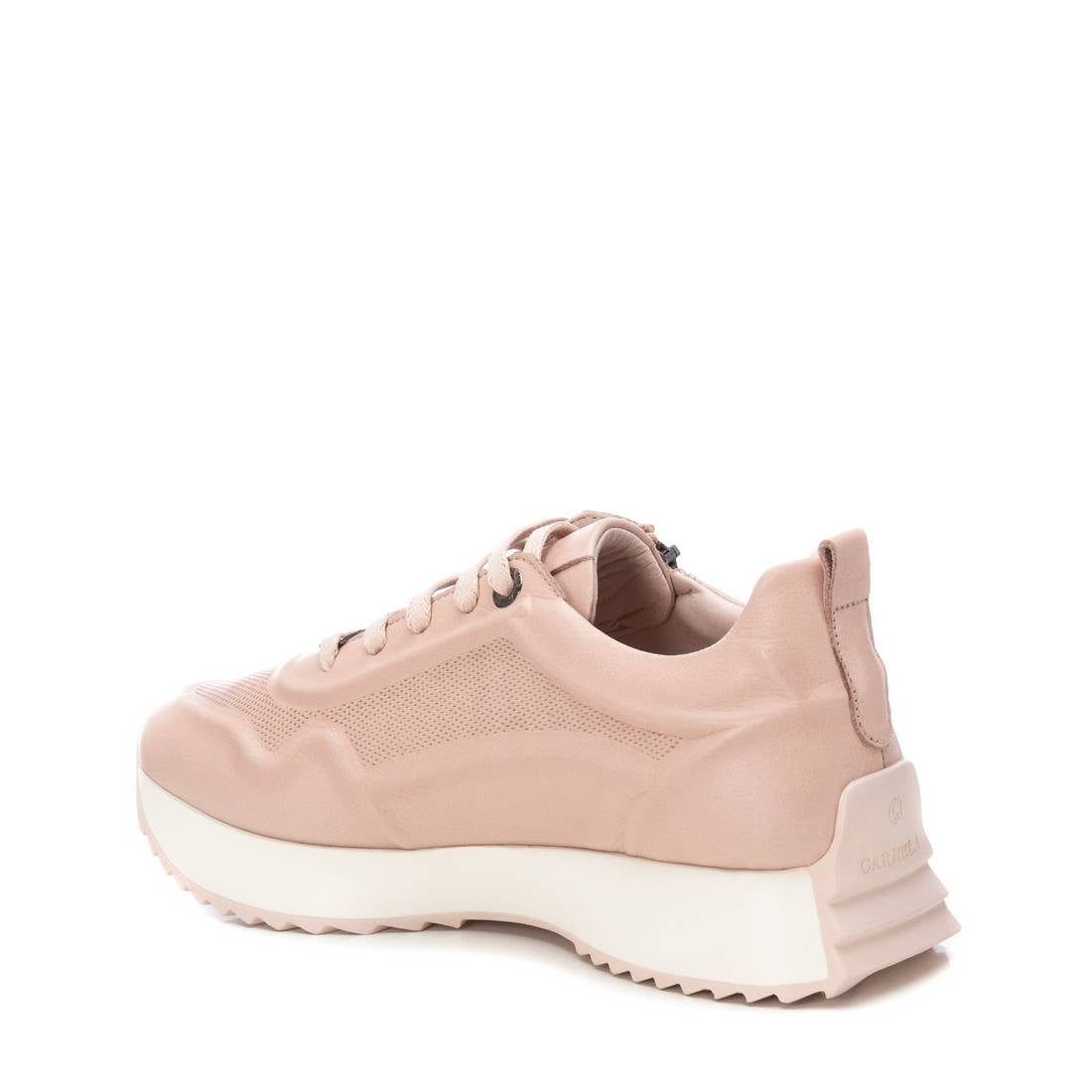 Carmela 16067007 basket femme marron cuir zip