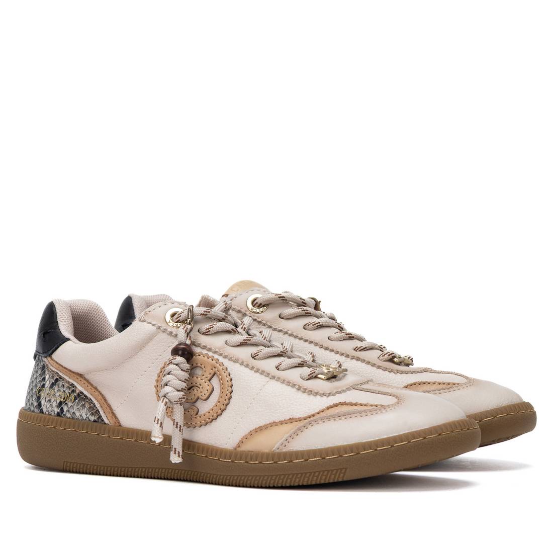 Carmela 16424103 basket blanc à lacets hiver