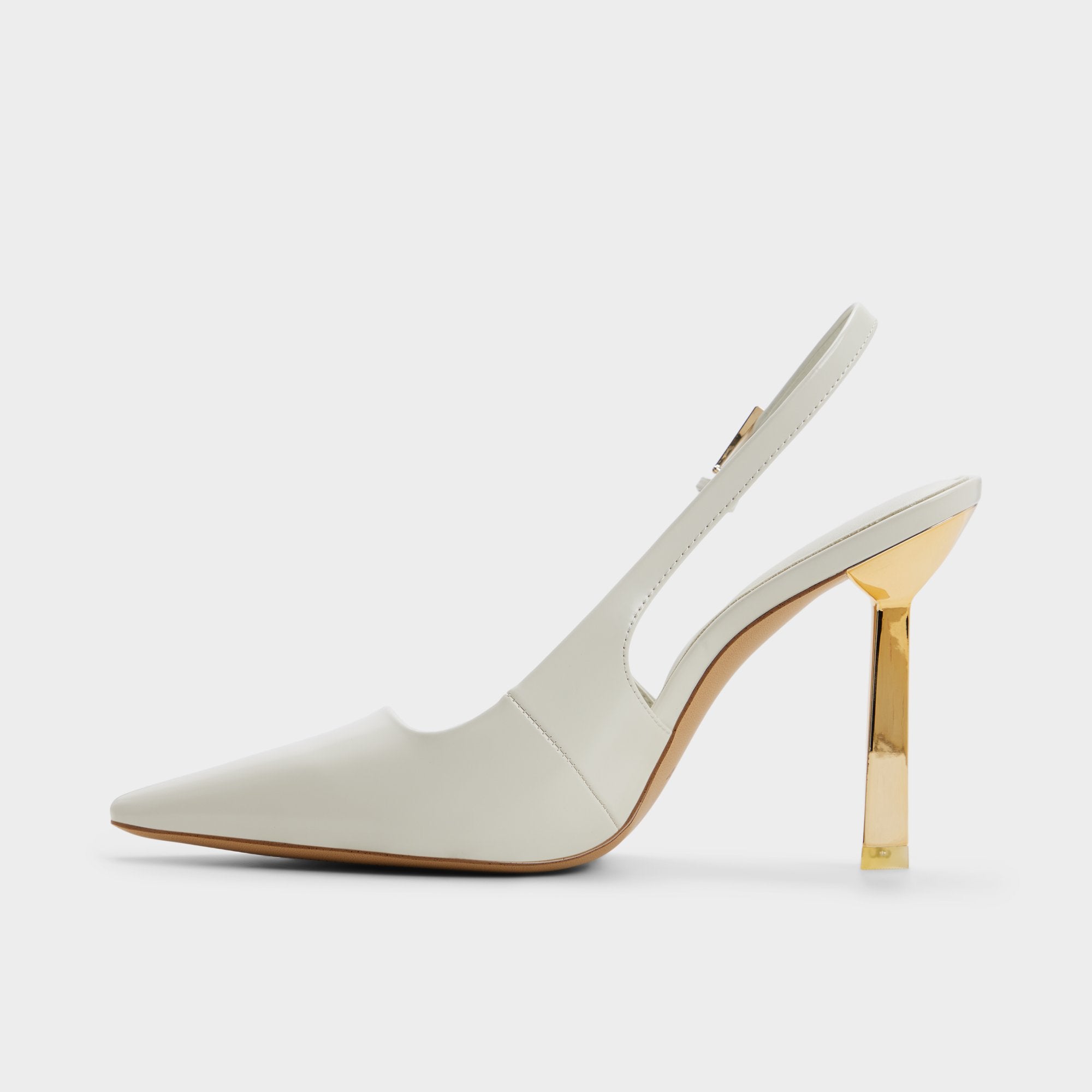 Aldo Marysa Escarpins Slingback Blancs Bride Arrière
