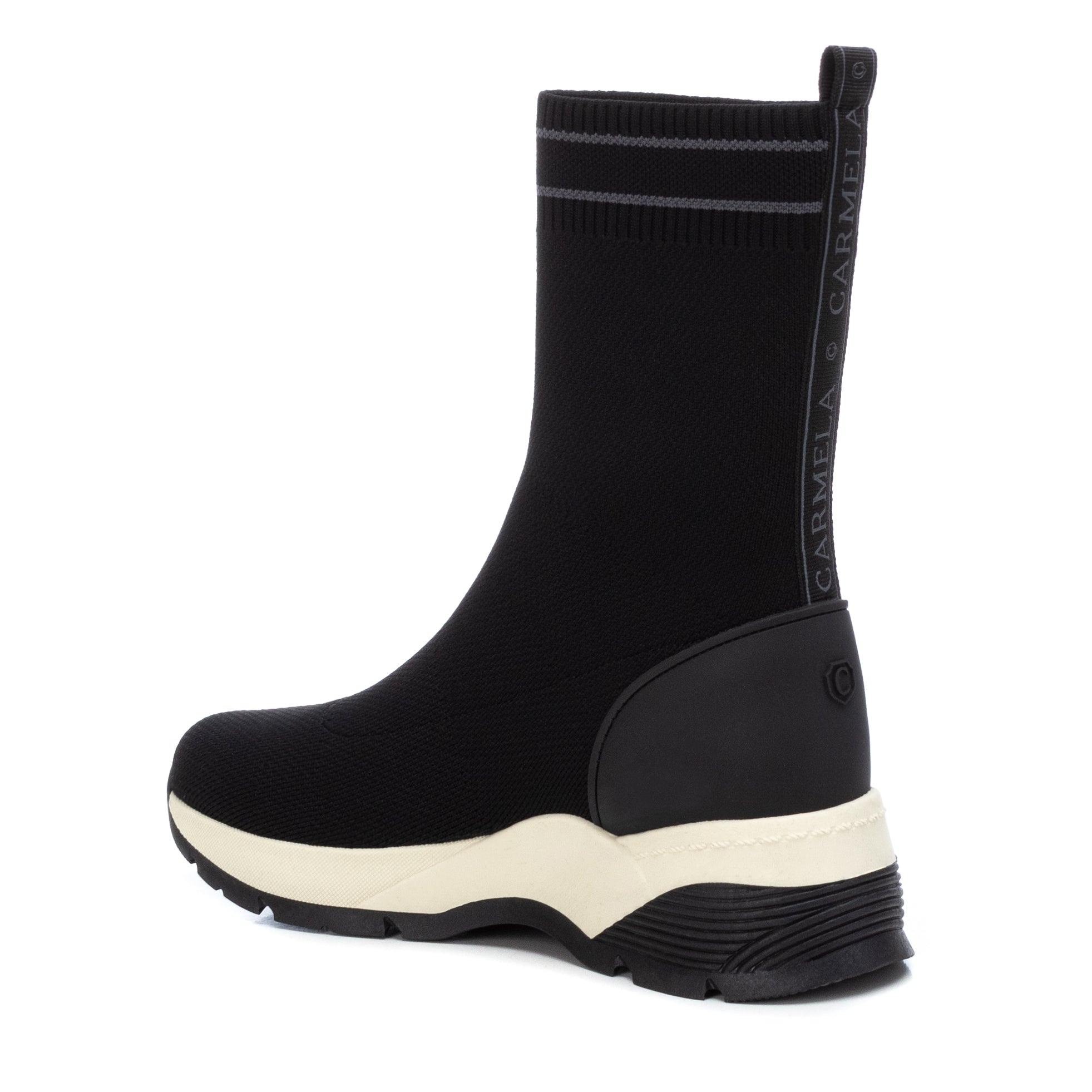 Carmela 16033701 basket textile noir 35-41