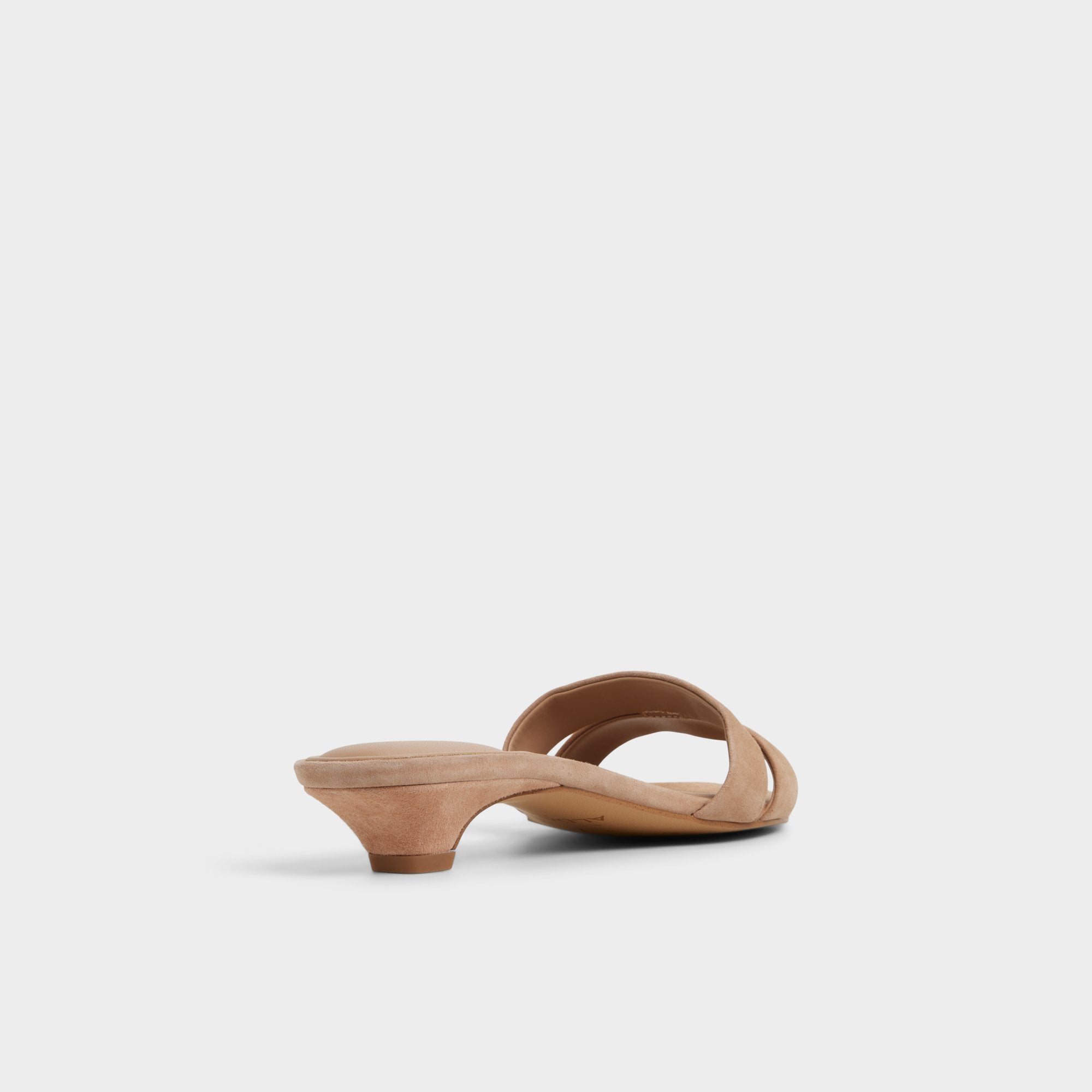 ALDO Scarletta sandales suède marron petit talon
