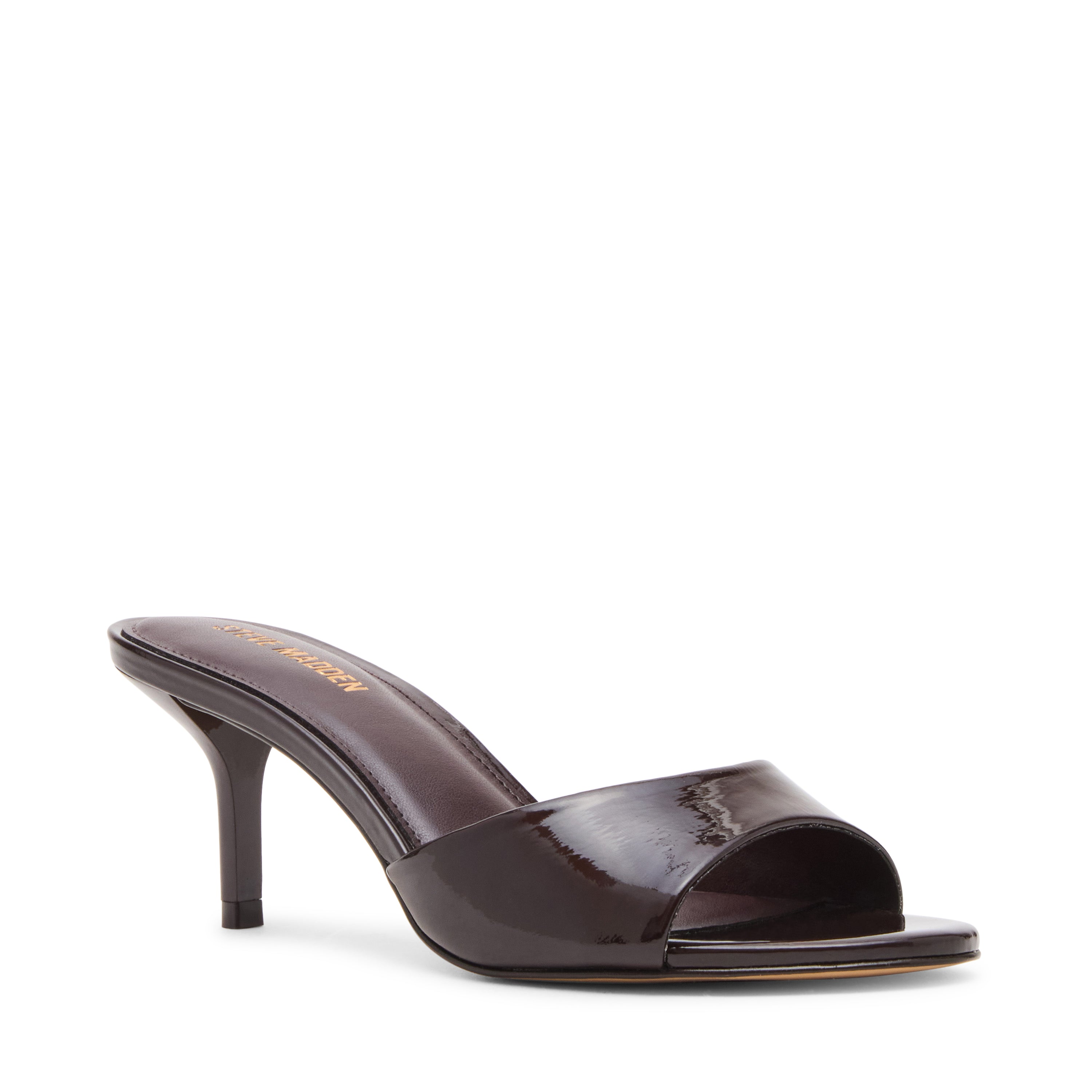 Steve Madden Kendrix sandale cuir marron talon 6,3 cm