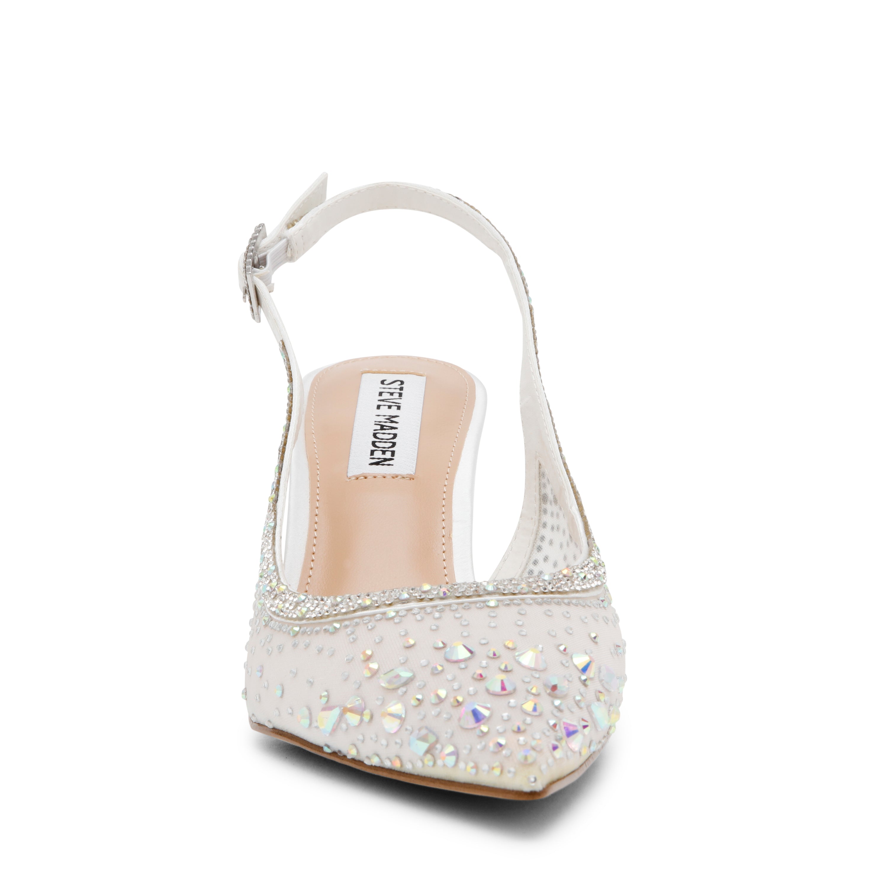 Steve Madden Vero escarpins ivoire mesh 7 cm