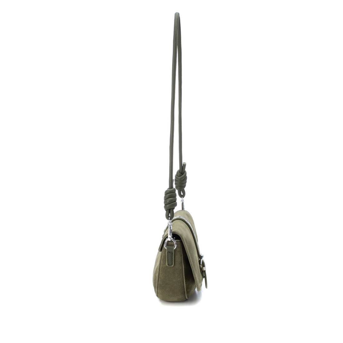 Carmela 18604706 sac femme vert cuir à rabat
