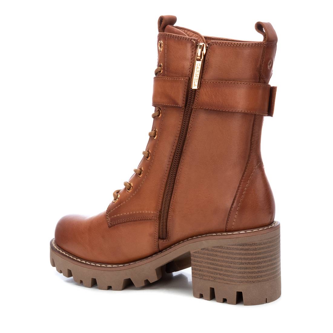 Carmela 16107501 boots cuir marron talon 7 cm