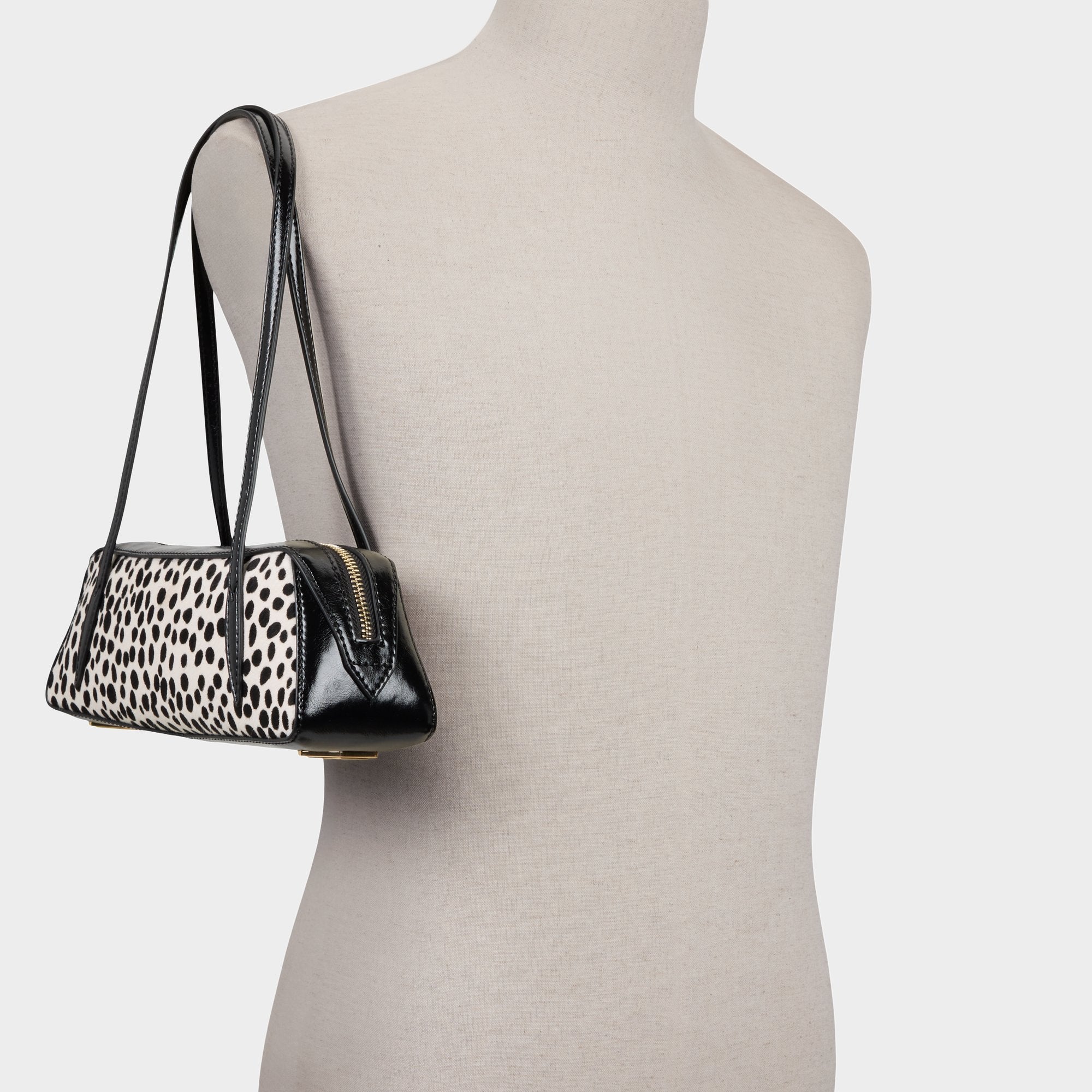 ALDO Thalesiix sac baguette dalmatien poils