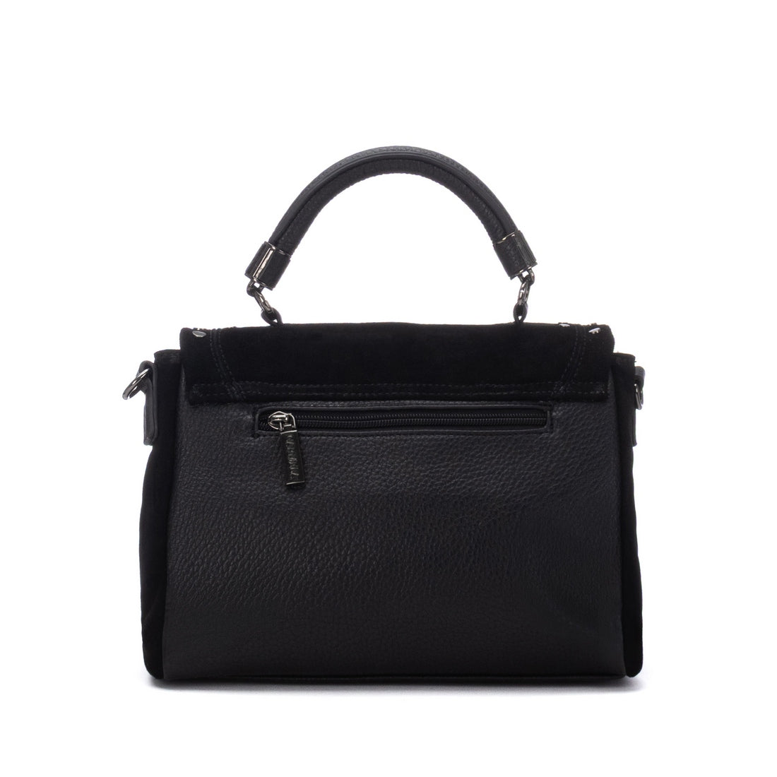 Carmela 18623503 bandoulière daim noir cloutée