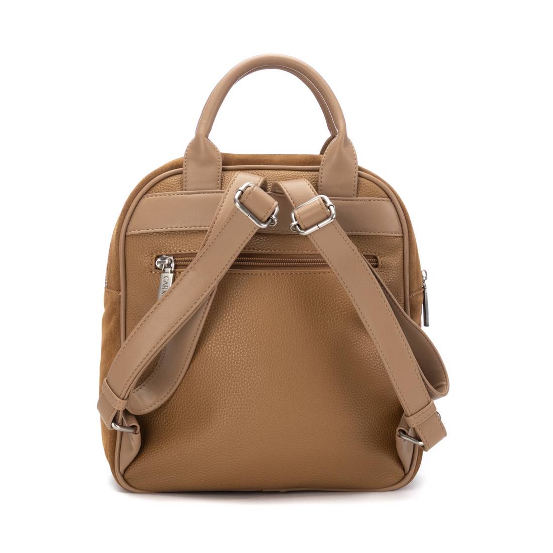 Carmela 18620602 sac à dos camel cuir véritable