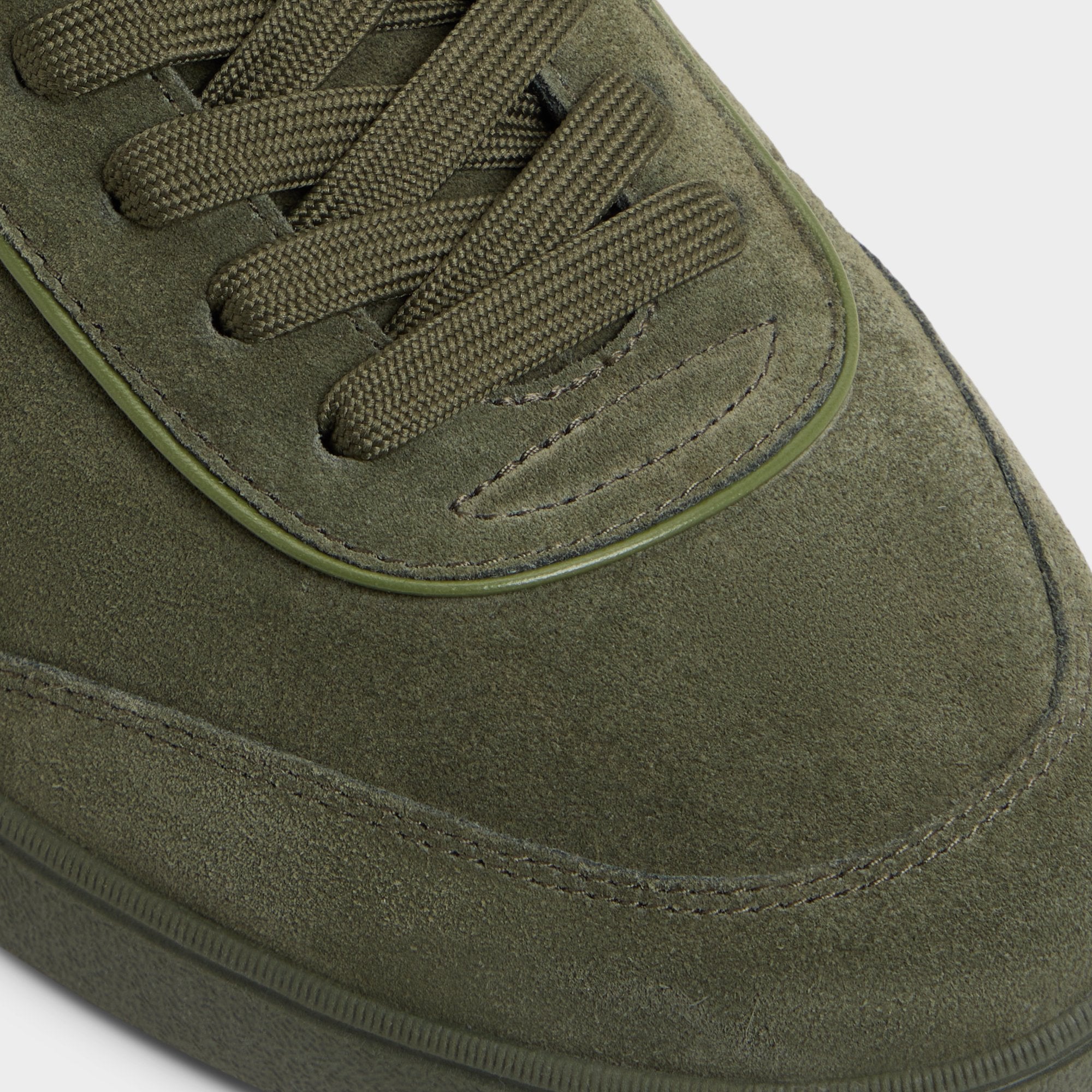 ALDO Cypress baskets basses suède vertes mesh