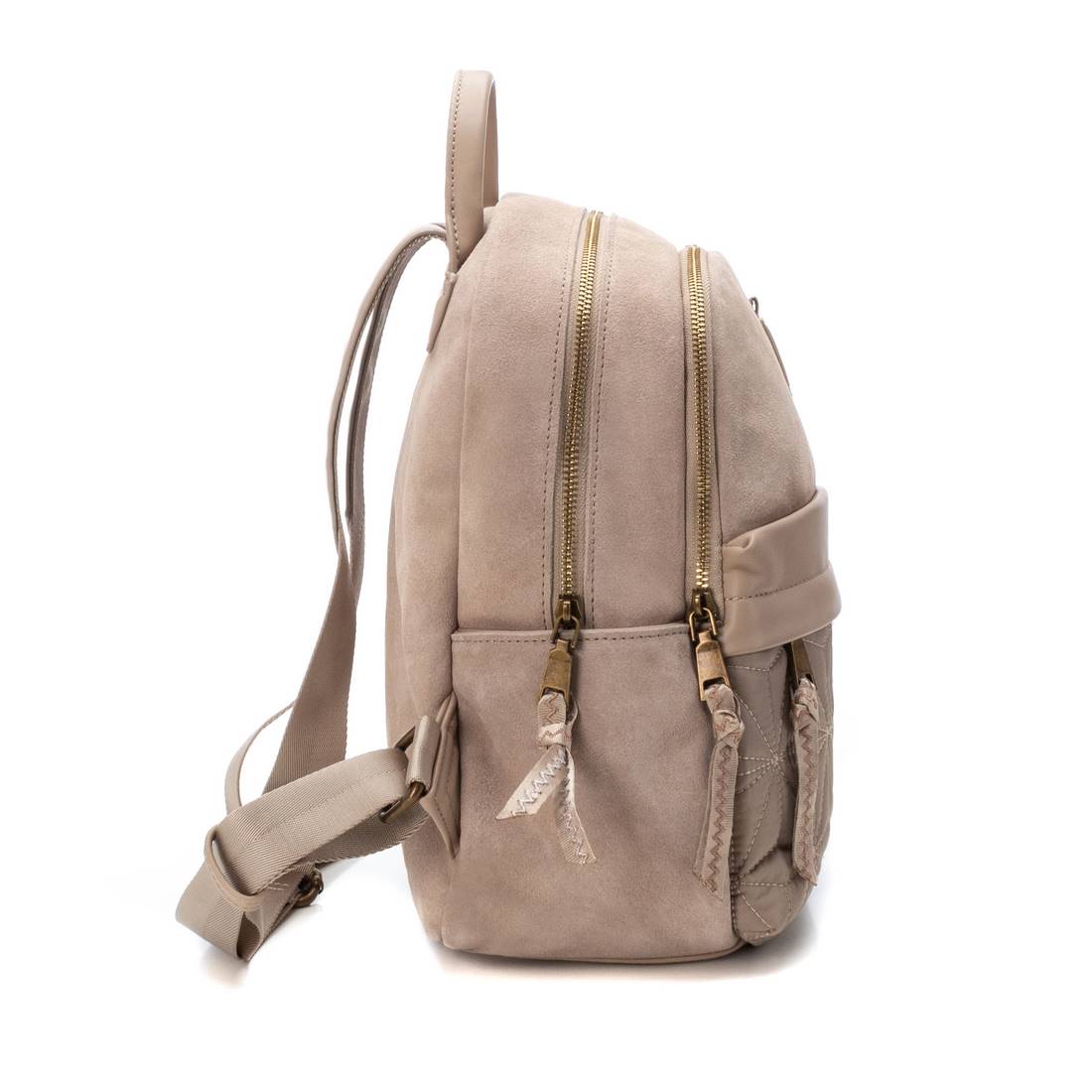 Carmela 18605001 sac à dos marron cuir 7 poches