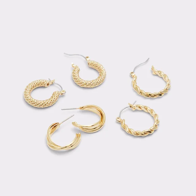 ALDO Limmiaa boucles d'oreilles créoles dorées