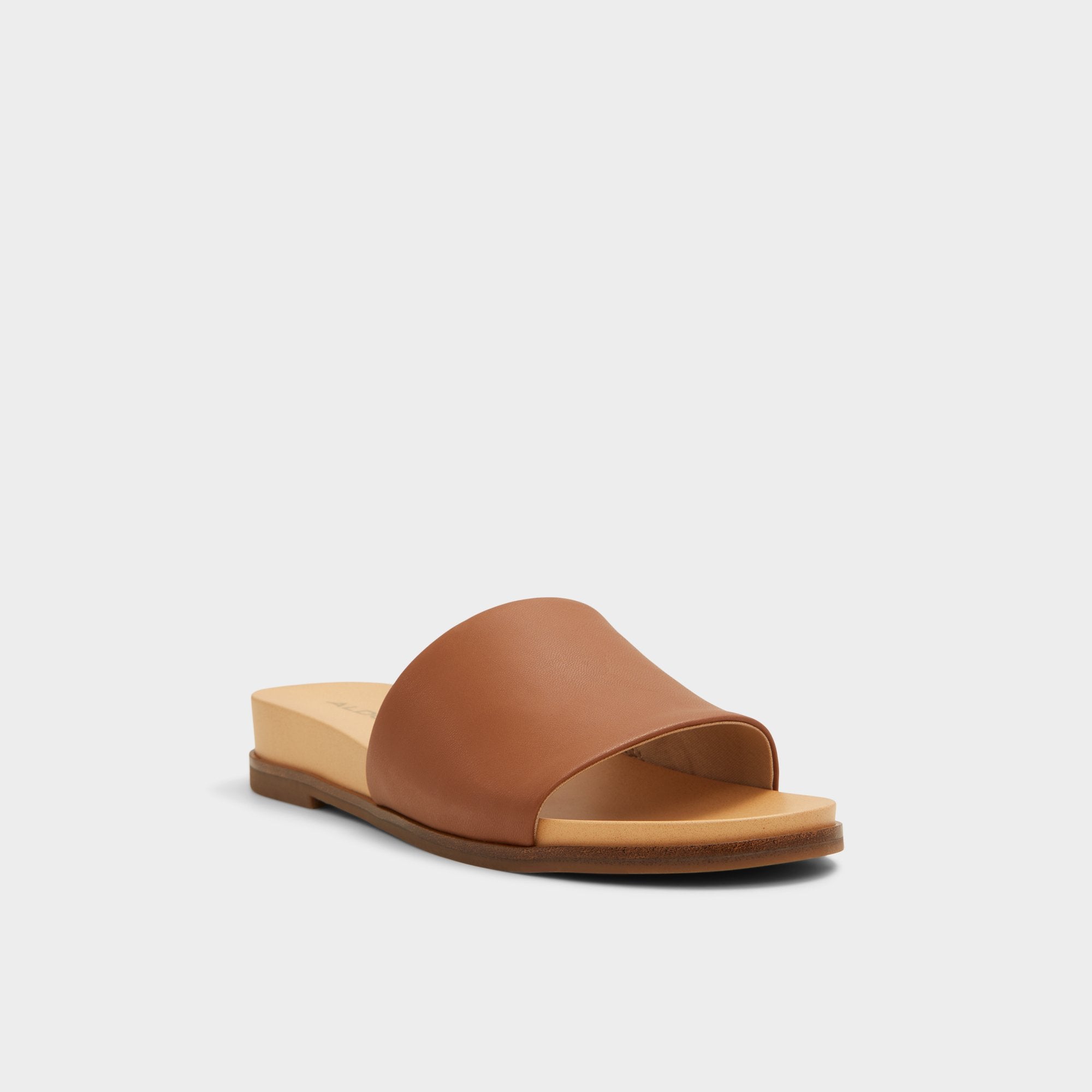ALDO Elina sandales plates marron femme