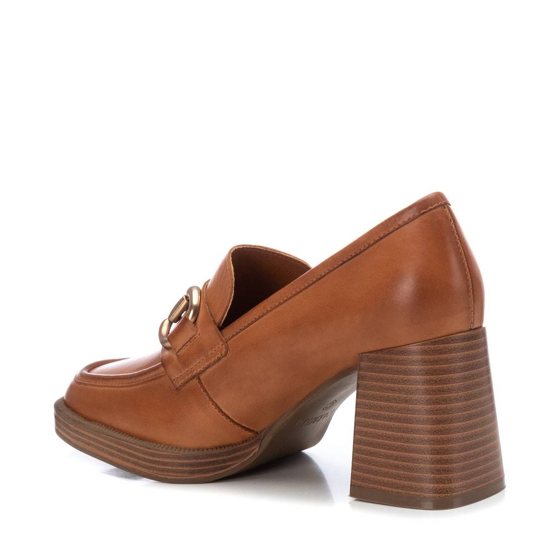Carmela 16123501 mocassins cuir marron talon 8 cm