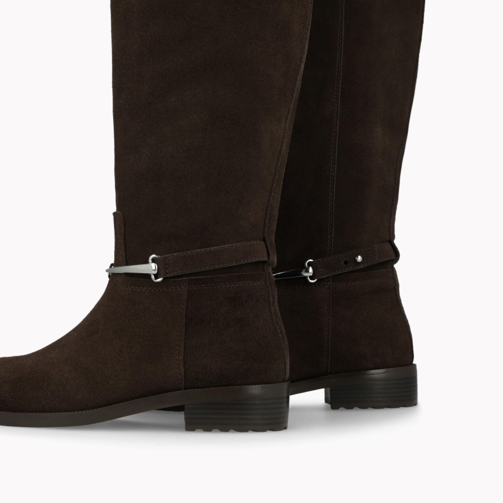 LODI A-FER5640 bottes cuir marron à talon