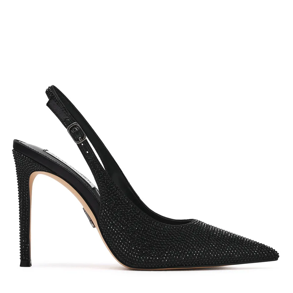 Steve Madden Tremble escarpins slingback noirs talon 10 cm