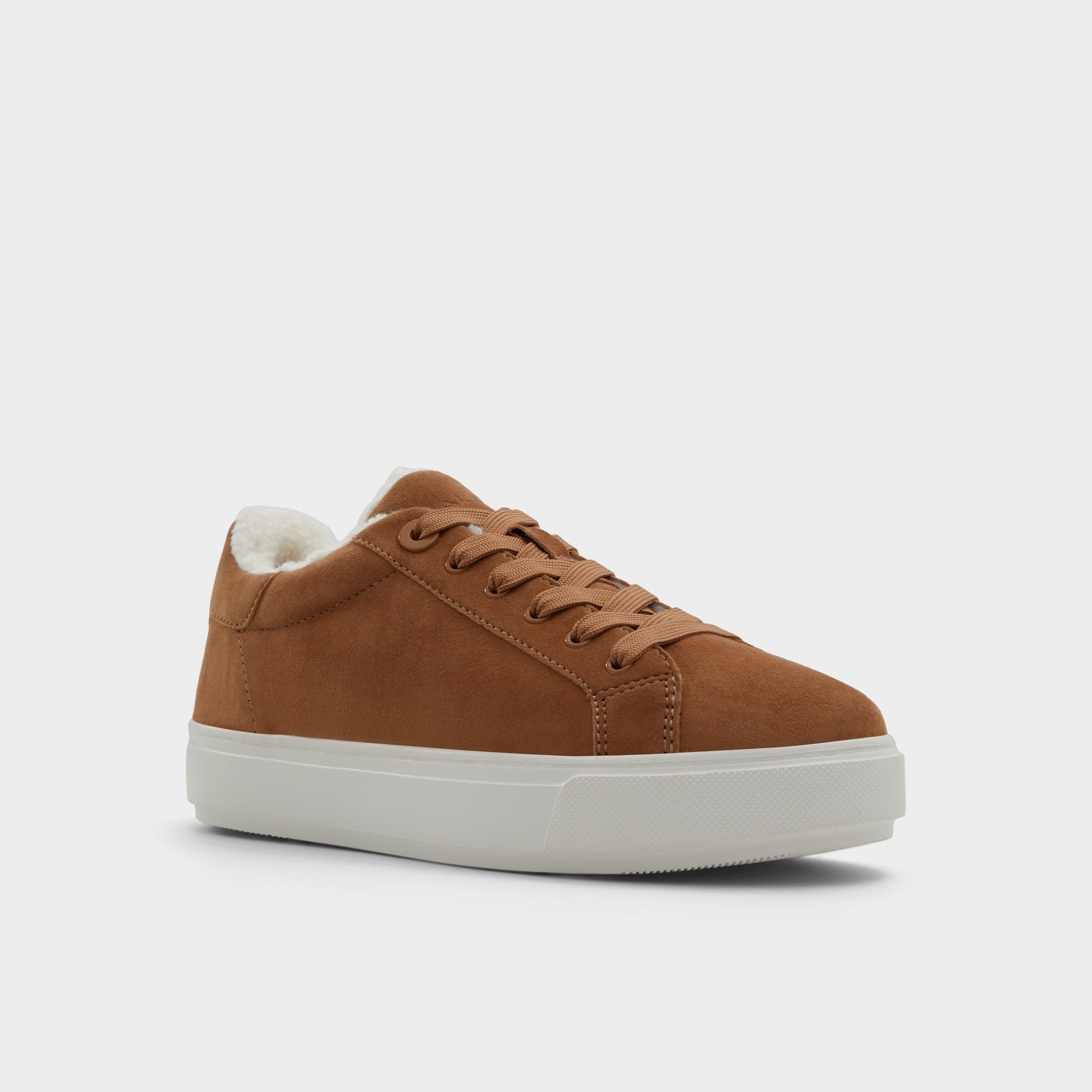 ALDO Merrylyn baskets basses marron fourrées