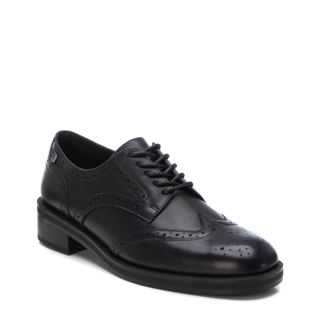 Carmela 16196402 derby femme cuir noir