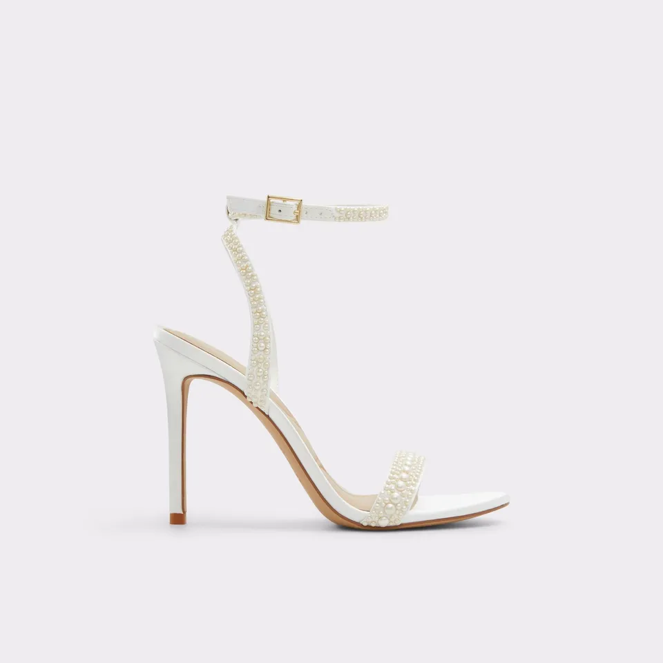 ALDO Perlea sandales blanches strass