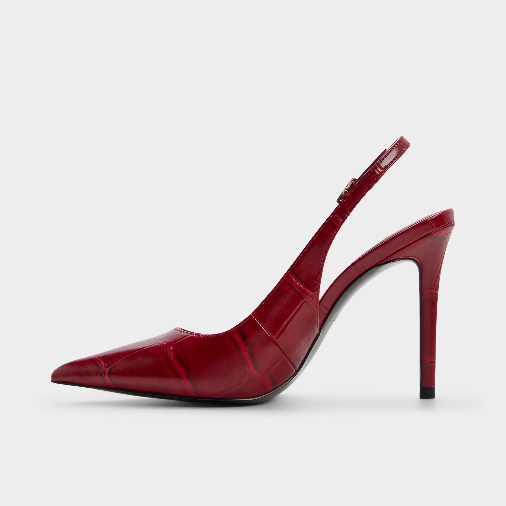 ALDO Stessysling 2.0 escarpins rouge croco