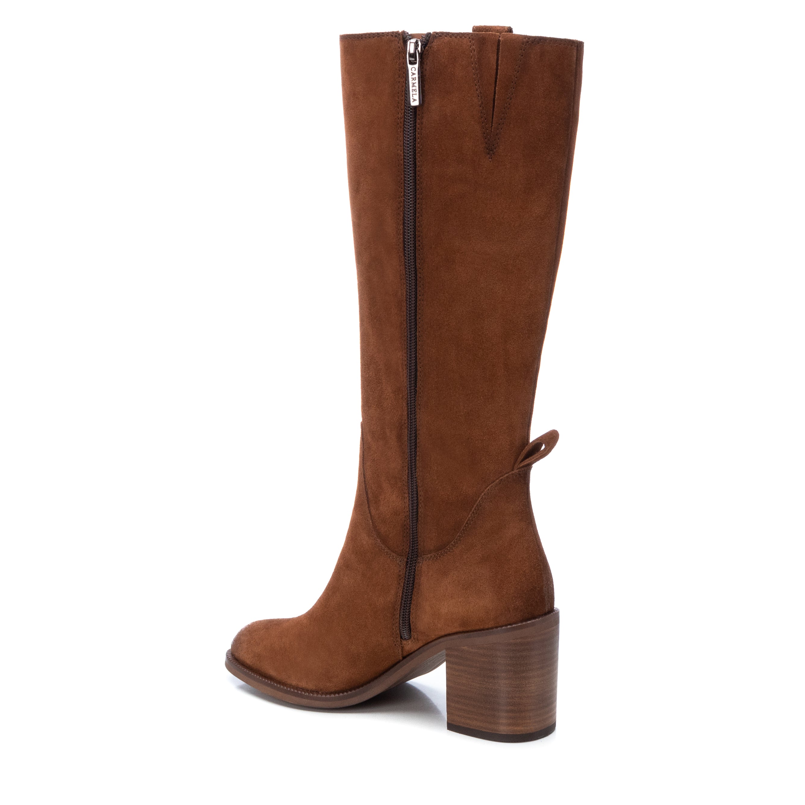 Carmela 16005902 botte femme marron talon 7 cm