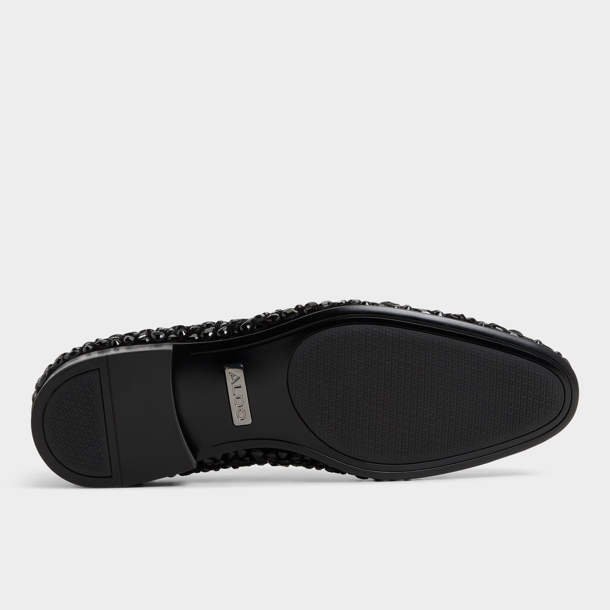 ALDO Lux Mocassins Homme Cuir Noir Clous