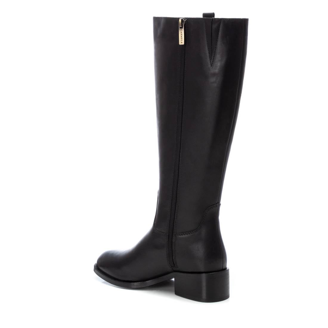 Carmela 16095401 bottes noir cuir tige 37 cm