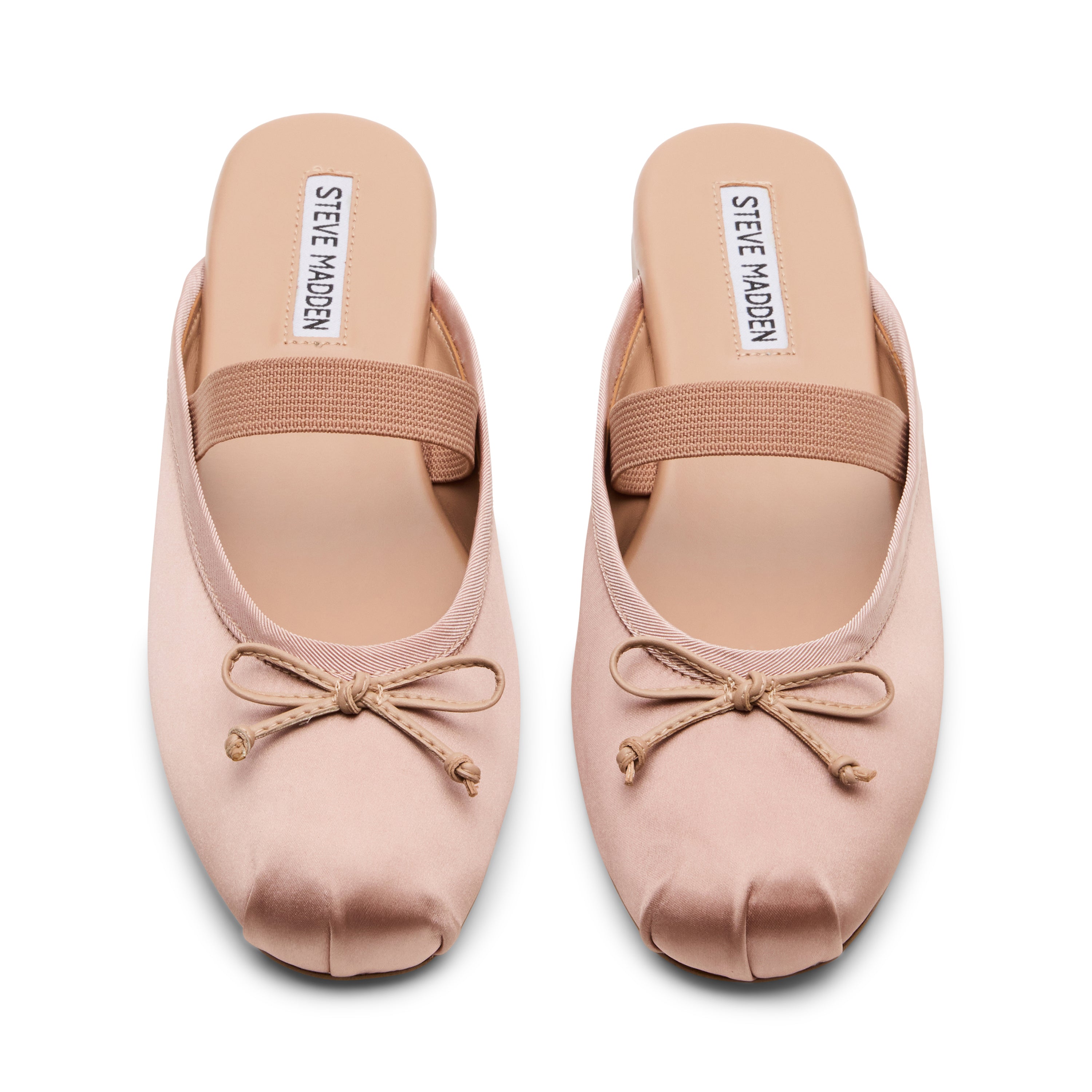 Steve Madden Cutesy ballerines rose satin plat