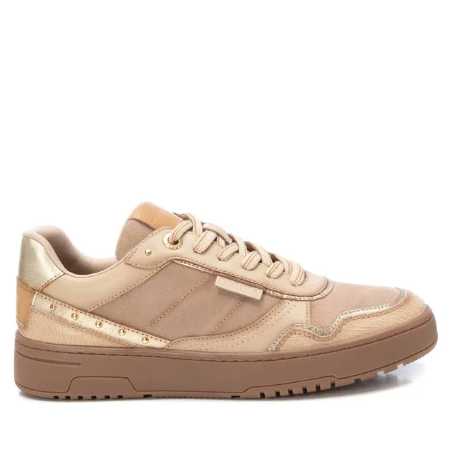 Carmela 16181002 basket cuir marron détails métal