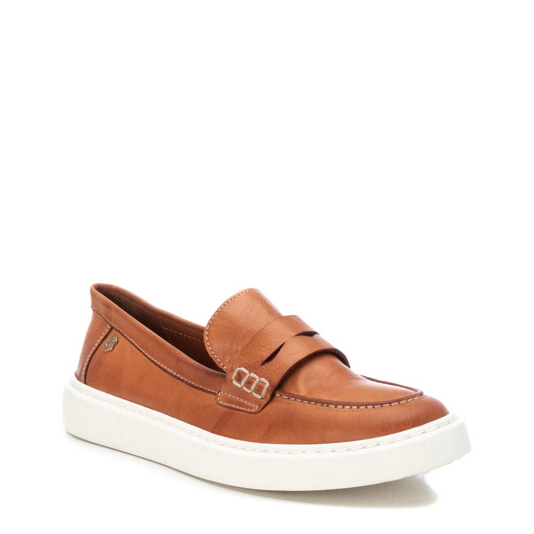 Carmela 16064003 mocassins cuir marron semelle sport