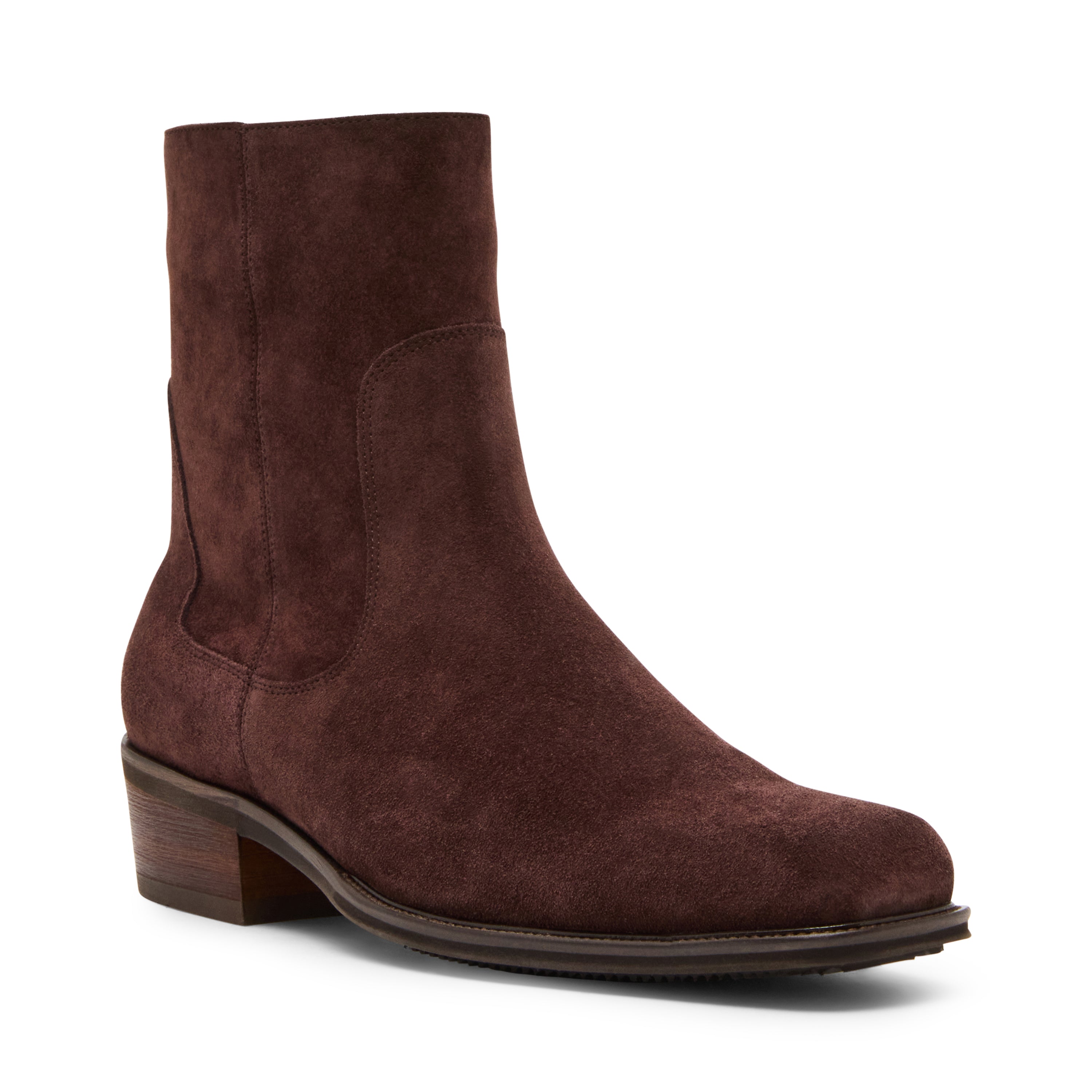 Steve Madden Jasper chaussures daim marron homme