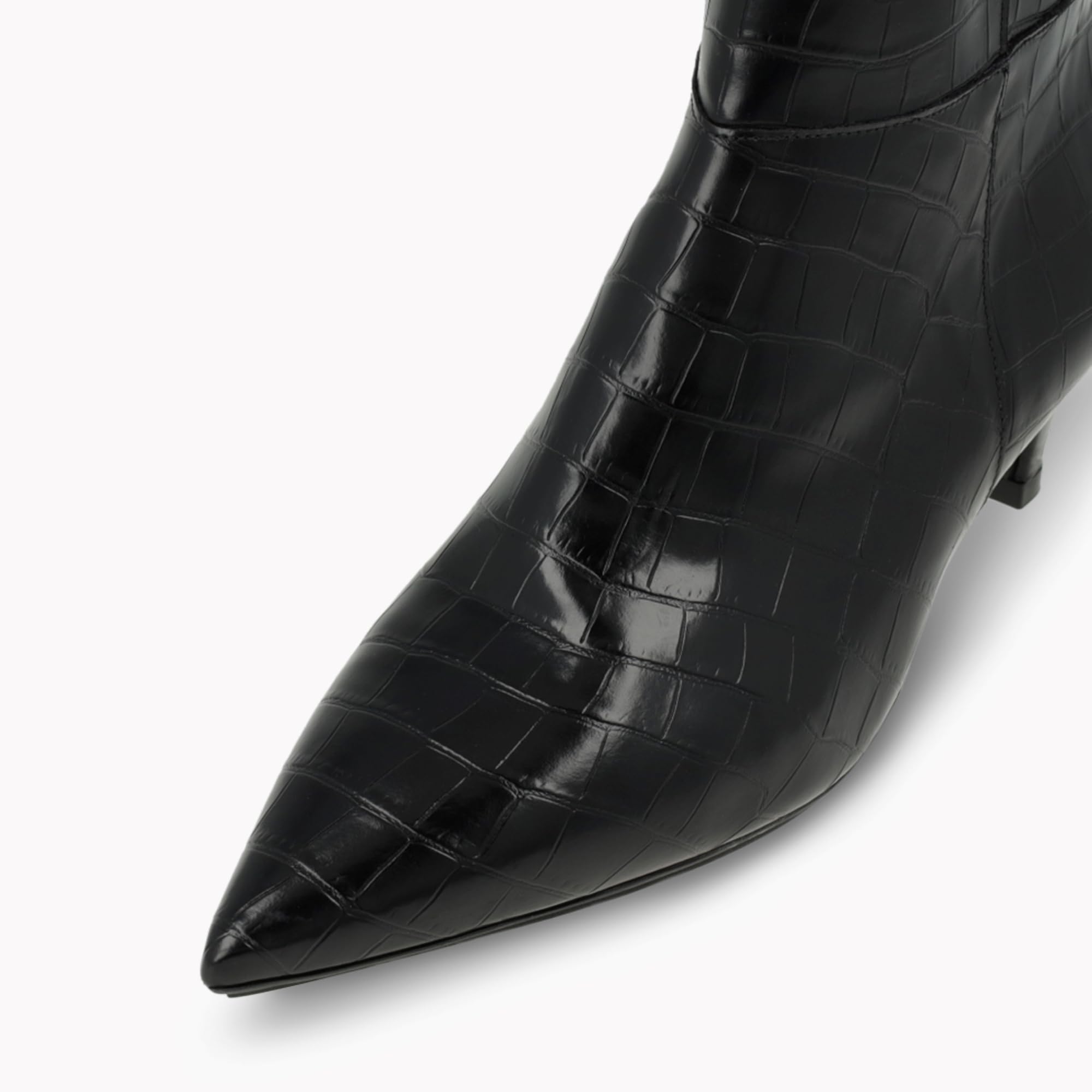 Lodi Chiki bottines noires cuir