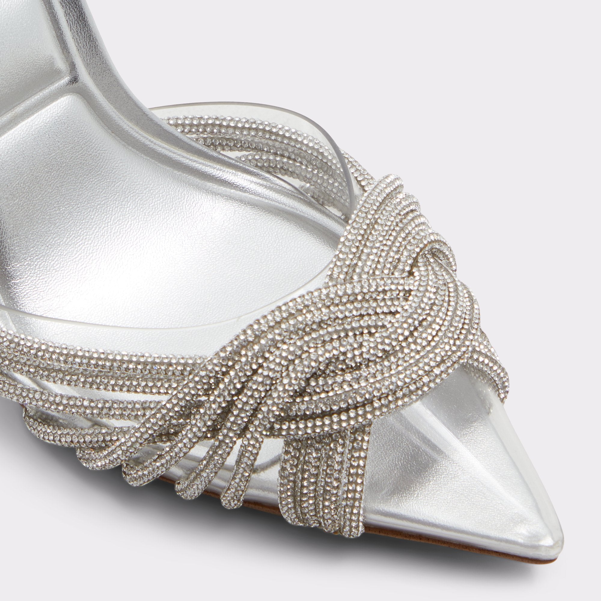 ALDO Bethy escarpins slingback argentés