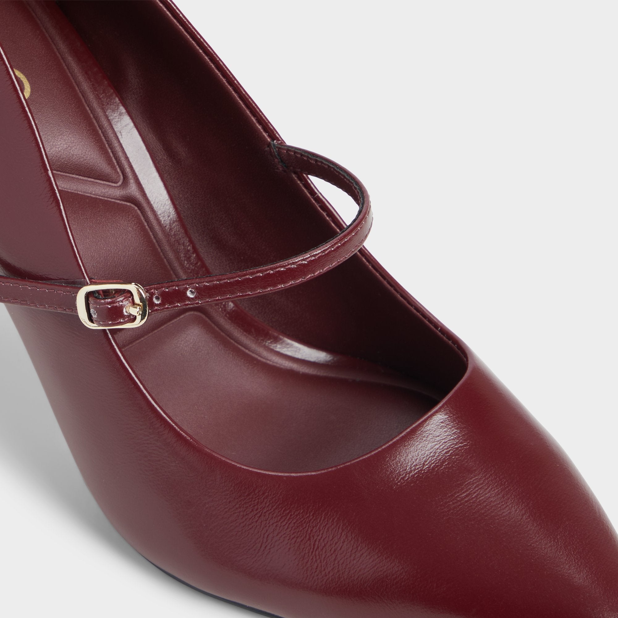 ALDO Eledeladar babies cuir talon aiguille bordeaux