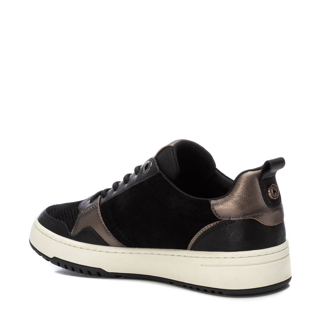 Carmela 16180802 basket cuir noir femme détails métal