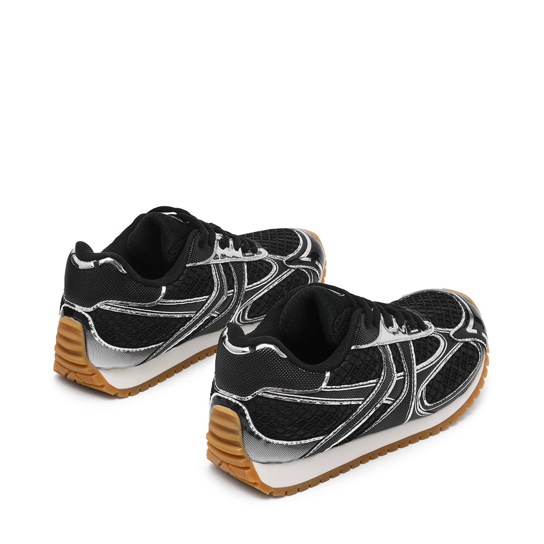 Steve Madden Pager baskets femme noir toile 3 cm