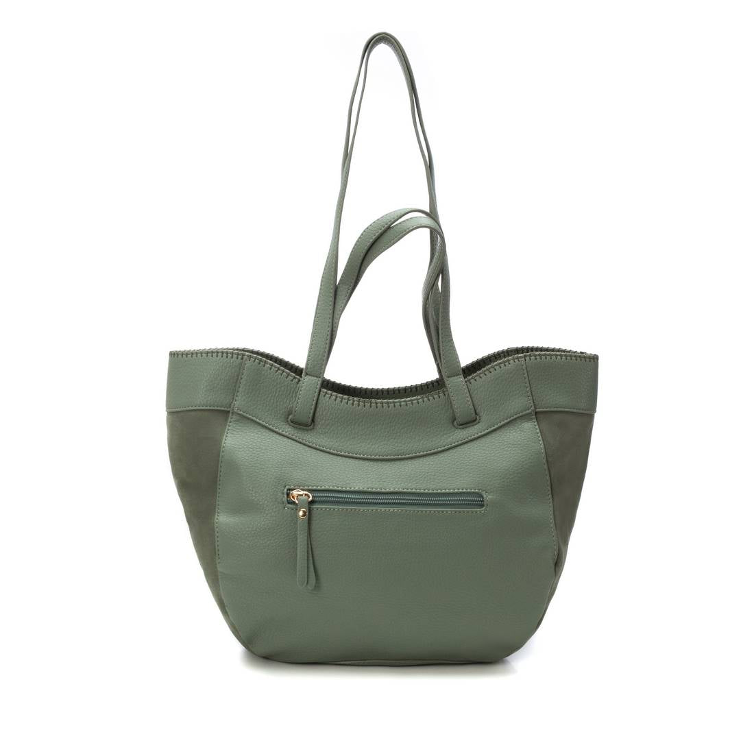 Carmela 18614503 sac cuir kaki 24x38x16 cm