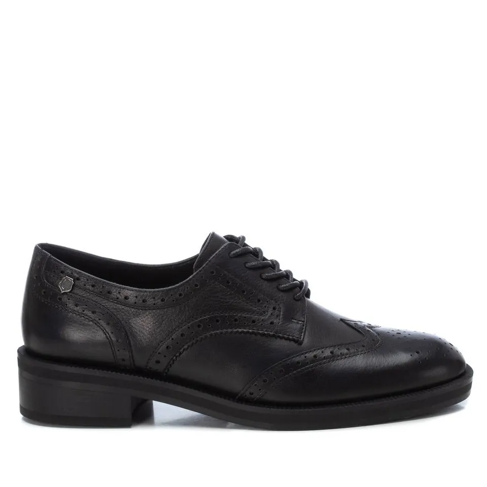 Carmela 16196402 derby femme cuir noir