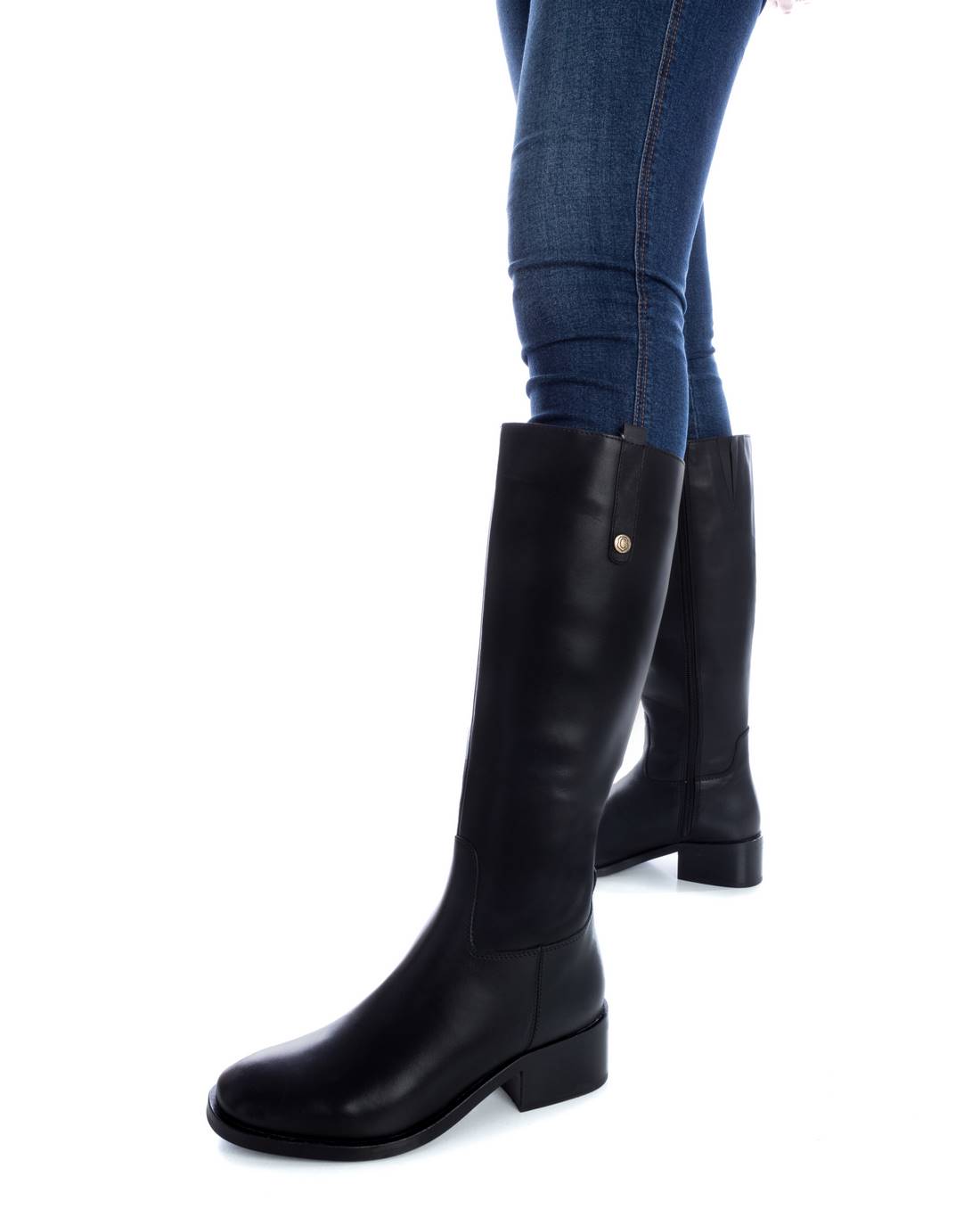 Carmela 16095401 bottes noir cuir tige 37 cm
